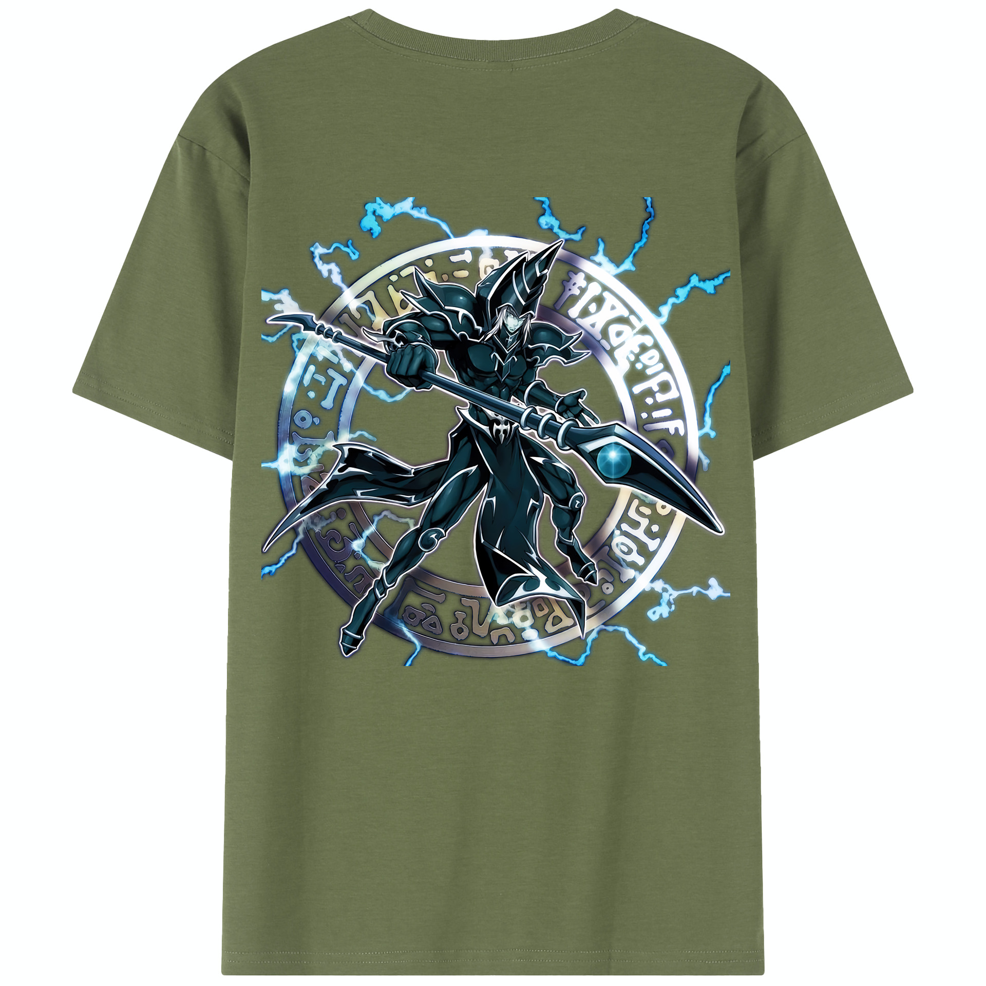 （画像用） 遊☆戯☆王 Yu-Gi-Oh! 綿100％半袖Tシャツ（背面プリント）